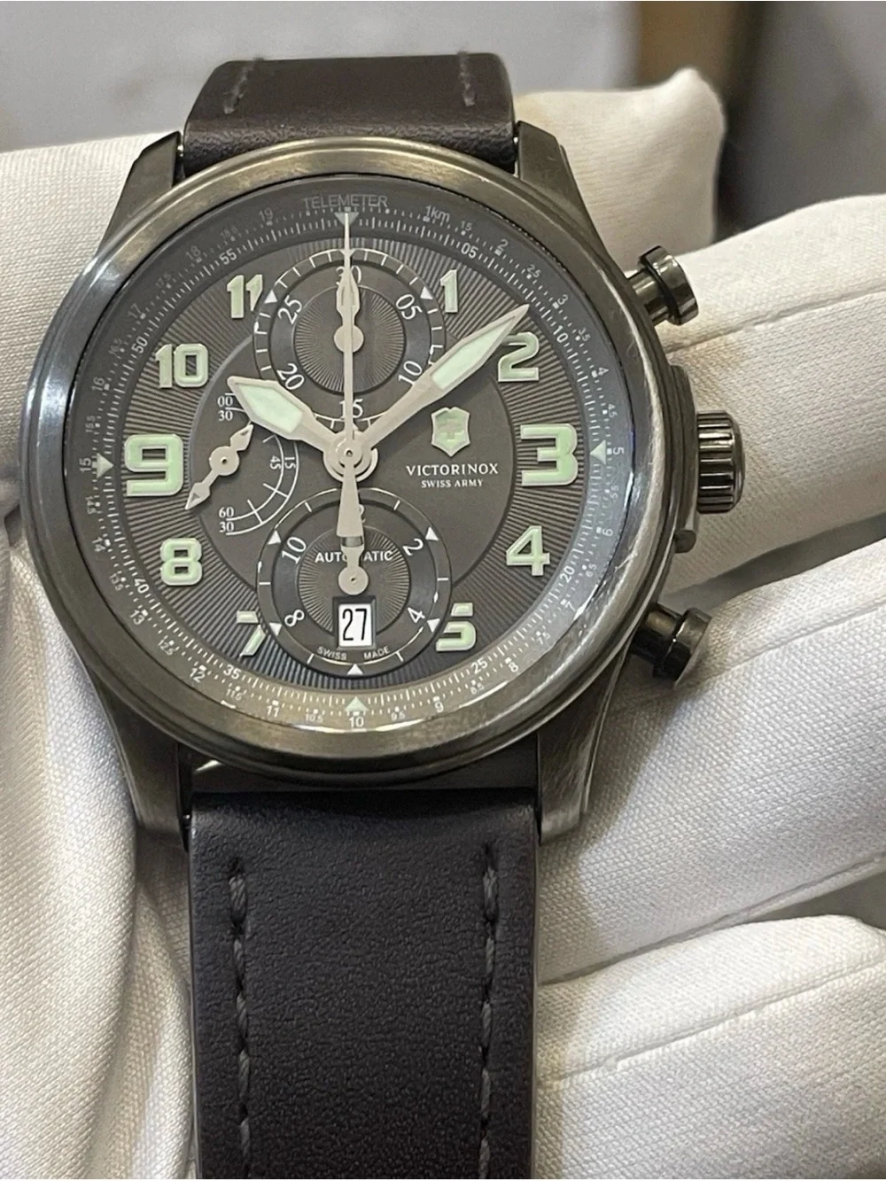 Victorinox Swiss Army Infantry Automatic Chronograph 44mm Men's Watch 241526